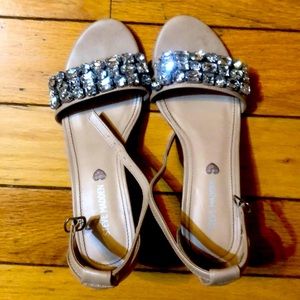 Steve Madden heels with rhinestones
